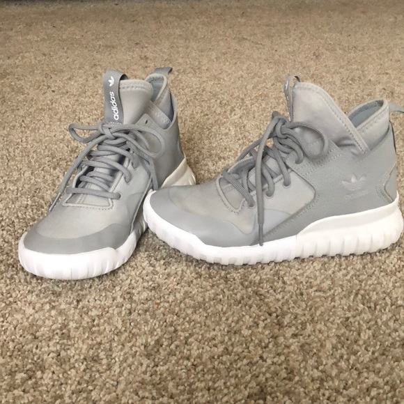 adidas tubular x gray